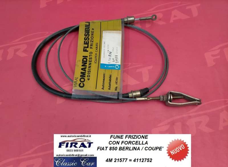 FUNE FRIZIONE FIAT 850 - 850 COUPE' (21577)